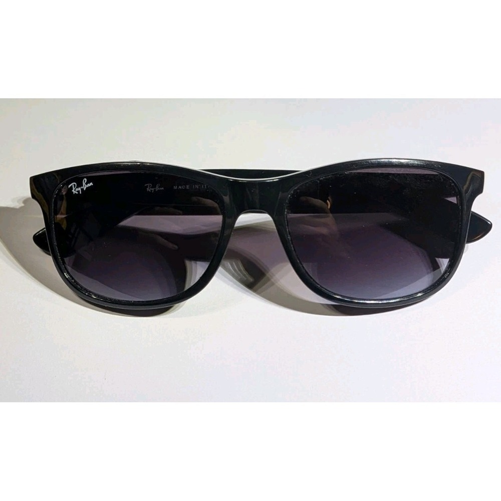 Ray-Ban Andy Polished Black/Grey Gradient 55 mm Sunglasses RB4202 601/8G 55-17